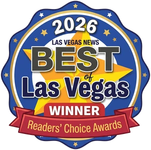 Best of Las Vegas 2026 winner badge (demo badge)